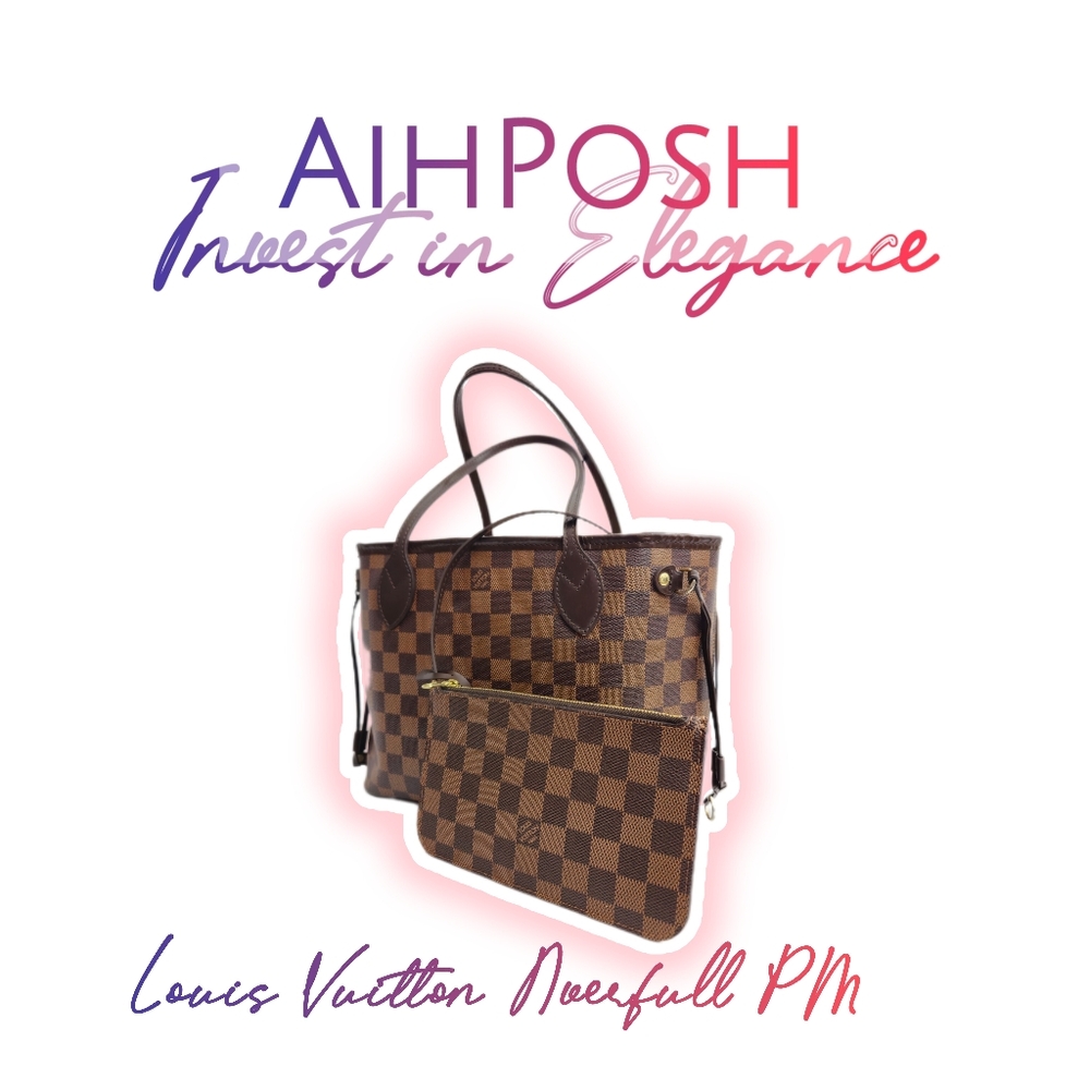 Louis Vuitton Neverfull in Damier Ebene PM